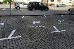 Parkplatzmarkierung