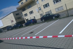 Parkplatzmarkierung