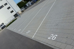 Parkplatzmarkierung
